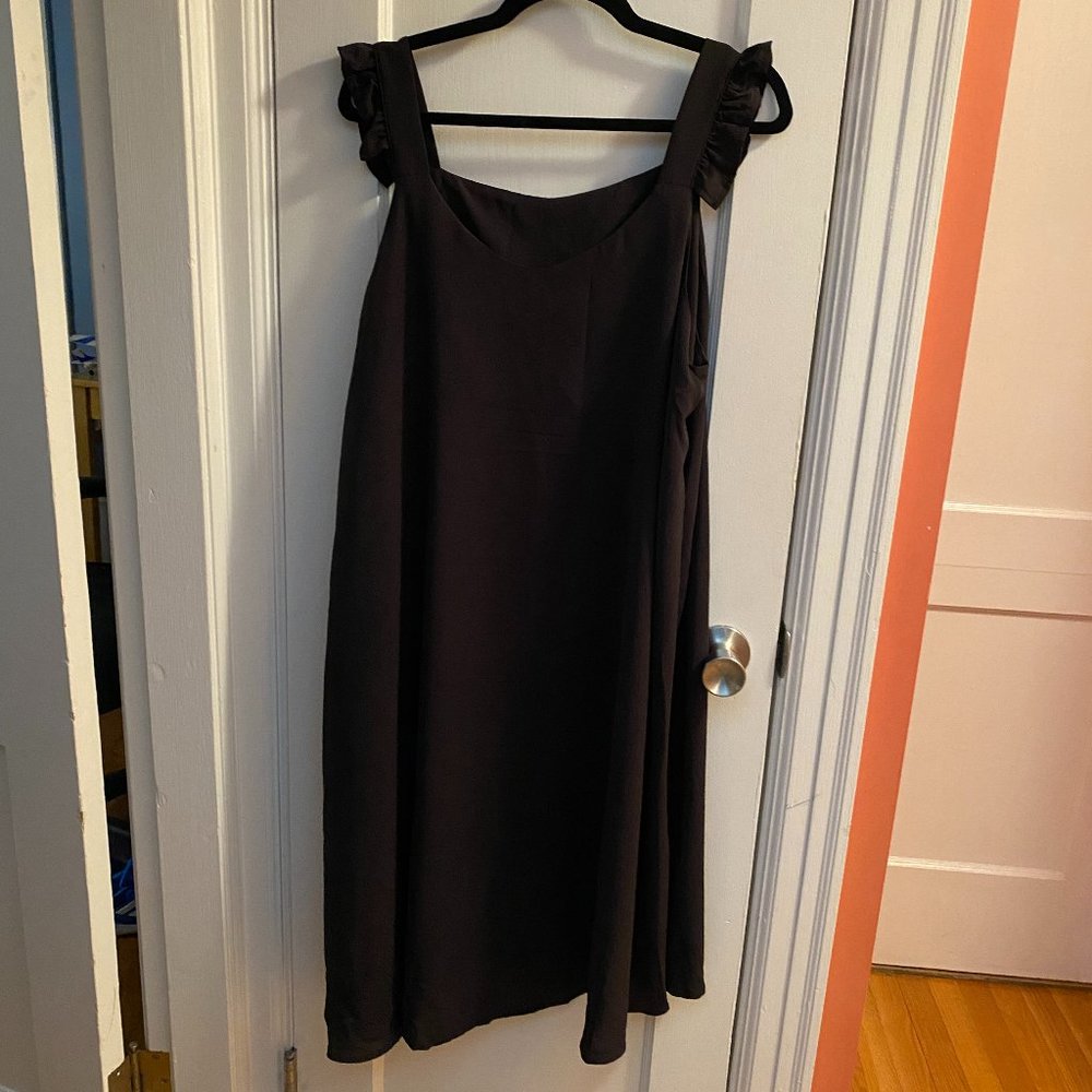 Plus Ruffle Strap Cami Dress 2XL (16)